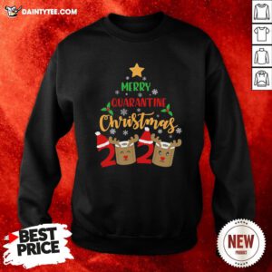 - Design By Daintytee.comFunny Merry Quarantine Christmas 2020 Sweatshirt
