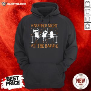 Ghost Bale Another Night At The Barre Halloween Hoodie