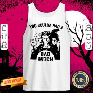 Hocus Pocus You Coulda Had A Bad Witch Tank Top- Design By Daintytee.com