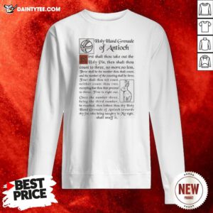Holy Hand Grenade Of Antioch Sweatshirt