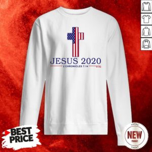 Jesus 2020 2 Chronicles 7 14 America Flag Sweatshirt