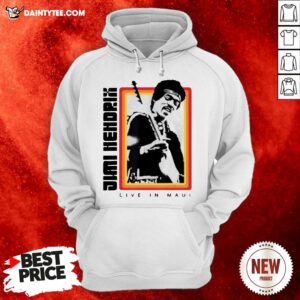 Jimi Hendrix Live In Maui Hoodie