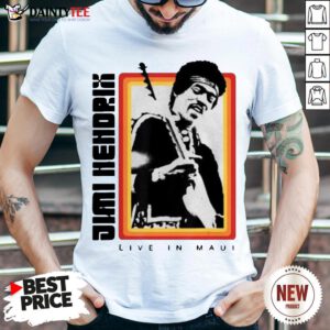 Jimi Hendrix Live In Maui Shirt