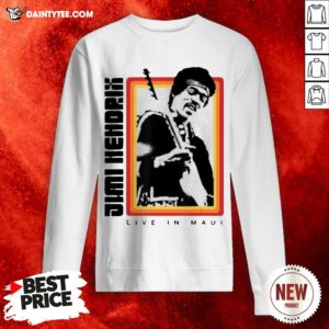 Jimi Hendrix Live In Maui Sweatshirt