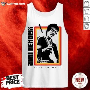 Jimi Hendrix Live In Maui Tank Top