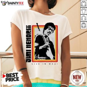 Jimi Hendrix Live In Maui V Neck