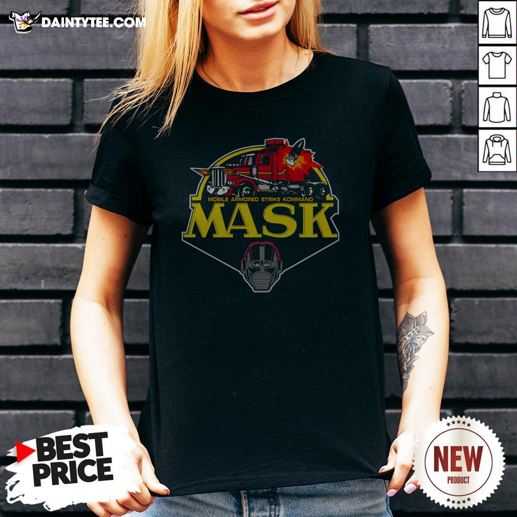 Mask Mobile Armored Strike Kommand V Neck