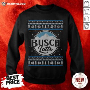 Nice Busch Latte Christmas Sweatshirt