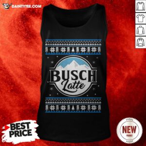 Nice Busch Latte Christmas Tank Top