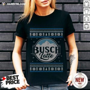 Nice Busch Latte Christmas V Neck
