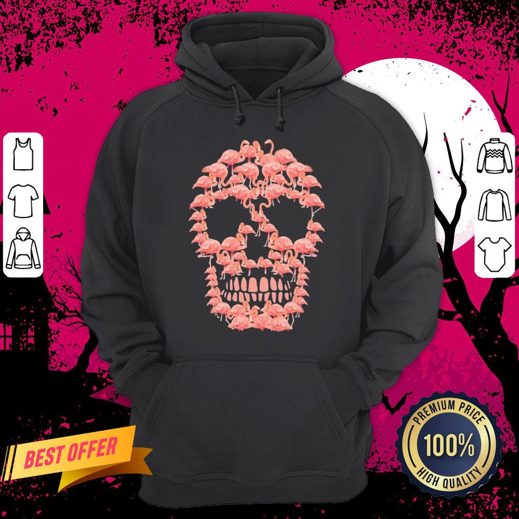 Official Flamingos Sugar Skull Haloween Hoodie- Design By Daintytee.com Official Flamingos Sugar Skull Haloween Hoodie- Design By Daintytee.com