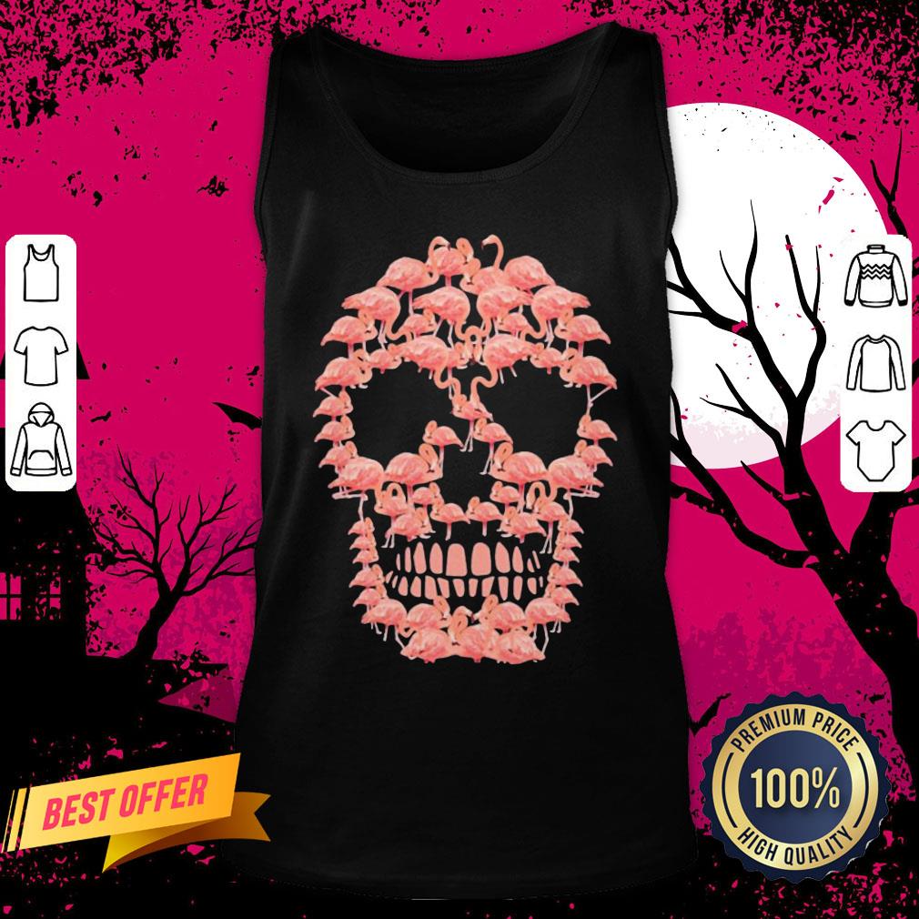Official Flamingos Sugar Skull Haloween Tank Top- Design By Daintytee.com Official Flamingos Sugar Skull Haloween Tank Top- Design By Daintytee.com