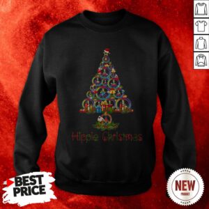 Official Hippie Christmas Tree Sweatshirt