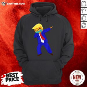 Original Dabbing Trumpkin Mask Hoodie- Design By Daintytee.com