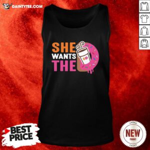 - Design By Daintytee.comOriginal She Wants The D Tank Top