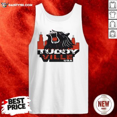 Premium Chicago Bears Tuddy Ville Tank Top- Design By Daintytee.com