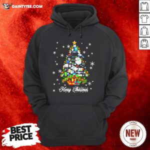 Premium Merry Christmas Accountant Hoodie- Design By Daintytee.com