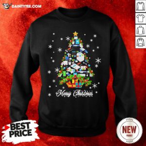Premium Merry Christmas Accountant Sweatshirt- Design By Daintytee.com