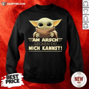 Premium Nice Baby Yodda Am Arsch Lecken Du Mich Kannst Sweatshirt- Design By Daintytee.com