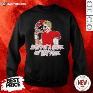 Premium Put A Smile On That Face Joker Sweatshirt- Design By Daintytee.com