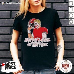 Premium Put A Smile On That Face Joker V Neck- Design By Daintytee.com