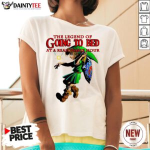 The Legend Of Going To Bed At Reasonable Hour V Neck