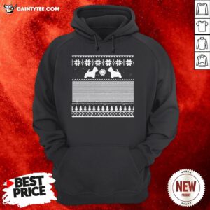 Top Westie Green Christmas Hoodie