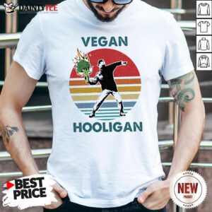 Vegan Hooligan Vintage Retro Shirt