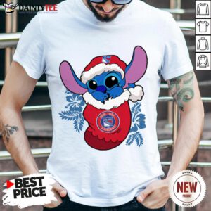 Awesome New York Rangers Christmas Stitch In The Sock Funny Disney NHL Shirt- Design By Daintytee.com