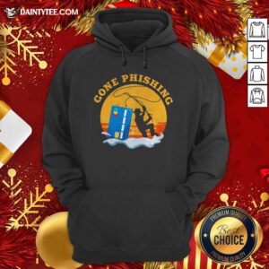 Phishing Design For An Hacker Sunset Hoodie- Design By Daintytee.com