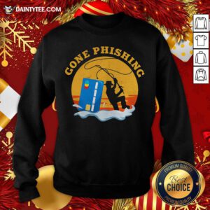 Phishing Design For An Hacker Sunset Sweatshirt- Design By Daintytee.com