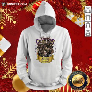 Funny 2020 Nba Champions Los Angeles Lakers 17 Champs Cartoon Hoodie- Design By Daintytee.com