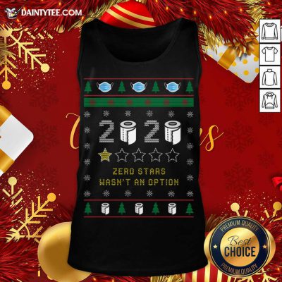2020 Toilet Paper Zero Stars Wasnt An Option Ugly Christmas Tank Top- Design By Daintytee.com 2020 Toilet Paper Zero Stars Wasnt An Option Ugly Christmas Tank Top- Design By Daintytee.com