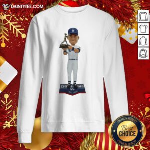 Funny Corey Seager Los Angeles Dodgers 2020 World Series Champions MVP Sweatshirt- Design By Daintytee.com