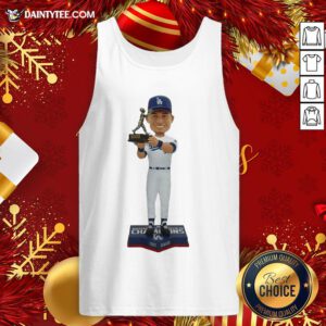 Funny Corey Seager Los Angeles Dodgers 2020 World Series Champions MVP Tank Top- Design By Daintytee.com