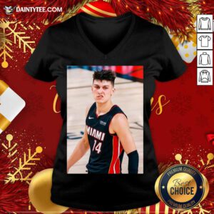 Court Culture Tyler Herro Snarl V Neck- Design By Daintytee.com