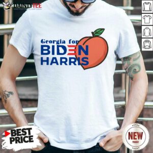 Georgia For Biden Harris Peach 2020 Shirt - Design By Fanatictees.com