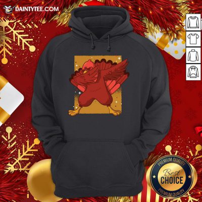Funny Happy Thanksgiving Day Organic Cotton Hoodie- Design By Daintytee.com