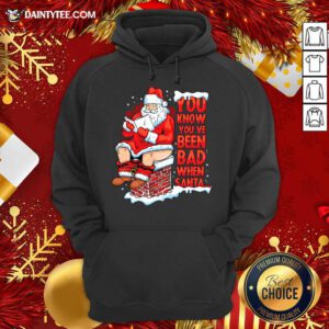 Have Bad When Santa Relax Christmas Hoodie- Design By Daintytee.com