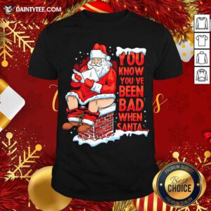 Have Bad When Santa Relax Christmas T-Shirt- Design By Daintytee.com