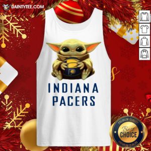 Funny NBA Basketball Indiana Pacers Star Wars Baby Yoda Tank Top- Design By Daintytee.com
