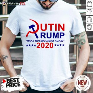 - Design By Daintytee.comFunny Putin Trump 2020 Make Russia Great Again T-Shirt