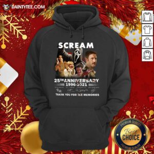 Scream 25th Anniversary 1996 2021 Hoodie - Design By Daintytee.com
