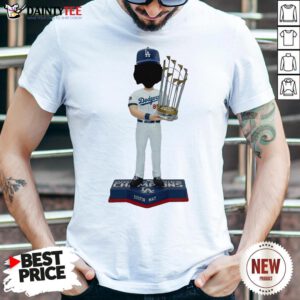 Good Dustin May Los Angeles Dodgers World Series Champions 2020 Shirt- Design By Daintytee.com