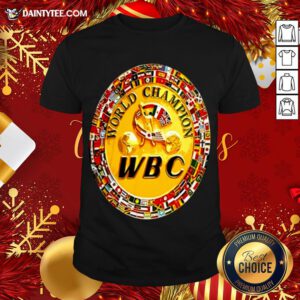Good WBC Boxing Championship Shirt- Design By Daintytee.com