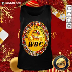 Good WBC Boxing Championship Tank Top- Design By Daintytee.com