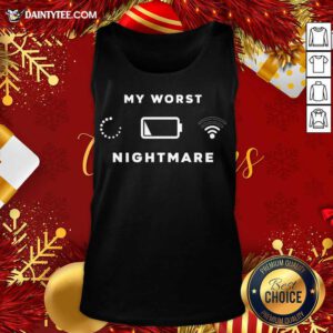 Gamer Gaming Computer Geek Worst Nightmare Tank Top - Design By Fanatictees.com