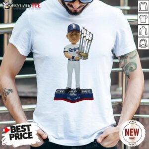 Nice Los Angeles Dodgers 2020 World Series Champions MemBer Will Smith Shirt- Design By Daintytee.com