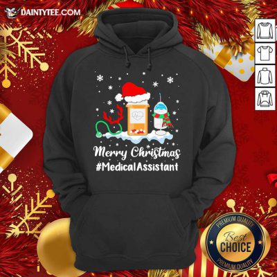 Nurse Santa Vaccine Merry Christmas #Medical Assistant Hoodie- Design By Daintytee.com Nurse Santa Vaccine Merry Christmas #Medical Assistant Hoodie- Design By Daintytee.com
