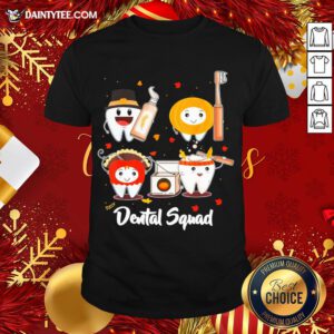 Nice Thanksgiving Dental Squad Funny Teeth Dentist Hygienist Gift T-Shirt - Design By Daintytee.com